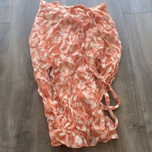 Other stories wrap floral skirt